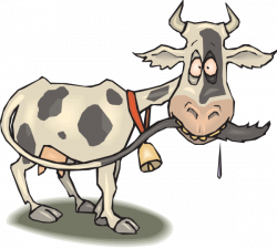 Cow Chewing Tail Clip Art at Clker.com - vector clip art online ...