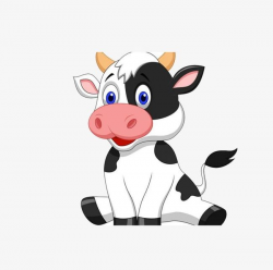 Cartoon Cow PNG, Clipart, Black, Black And White, Cartoon ...