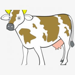 Cartoon Baby Farm Animals - Clip Art Of Cow #2596612 - Free ...