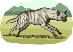Free Hyena Clipart