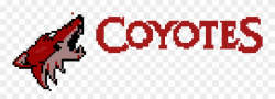 Arizona Coyotes Logo - Arizona Coyotes Pixel Art Clipart ...