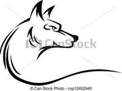 Coyotes tattoo Vector Clip Art EPS Images. 274 Coyotes ...