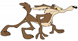 Coyote Running Clipart Wile E Coyote 007 | Silhouette ...