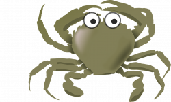 Clipart Cartoon Crab Hermit Pictures Cartoons Blue Free Download | Aksfm