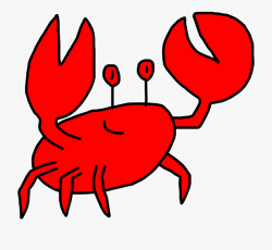 Cartoon Crab Clip Art Free - Transparent Background Crab ...