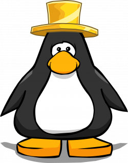 Gold Top Hat | Club Penguin Wiki | FANDOM powered by Wikia