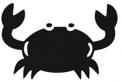 Crabby crab clipart image #12819