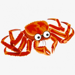 Crab Clipart Pink Crab - Red King Crab Drawing #357885 ...