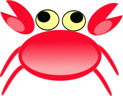 Clipart - Red crab