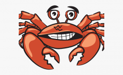 Seafood Clipart Sad Crab - Crab Cartoon Png #1424816 - Free ...