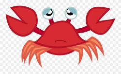 Seafood Graphic Royalty Free Sad Huge - Clip Art Sad Crab ...