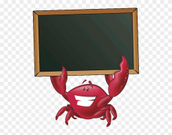 Banner Stock Seafood Clipart Sand Crab - Cartoon Crab - Png ...