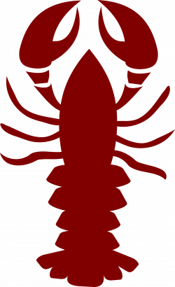 Lobster Silhouette Clip Art at GetDrawings.com | Free for personal ...