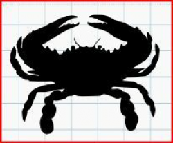 blue crab FREE SVG | cricut | Back the blue flag, Monogram ...