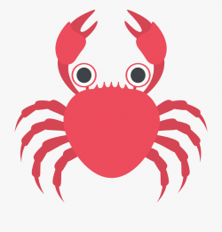 Crab Clipart Water Clipart - Crab Emoji Transparent ...