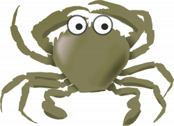 Cartoon Crab Green Icons PNG - Free PNG and Icons Downloads
