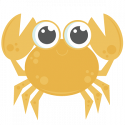Crab SVG | Mar Oceano Playa | Fish clipart, Water animals ...