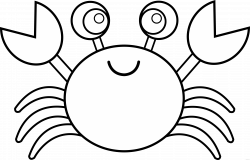 Black and White Crab Clipart - Page 2 of 3 - ClipartBlack.com