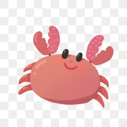 Free Download | Meng Cute Cartoon Crab Face PNG Images, cute ...