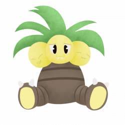 Seed Bomb Exeggutor by crab-pinches on DeviantArt