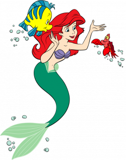 28+ Collection of Little Mermaid Clipart | High quality, free ...