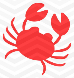 Crab SVG / Lobster SVG / Crabby svg dfx pdf gif / Crab Clip Art Cut File  for Silhouette Machine / DIY Craft Cutter svg file / Cut File Svg