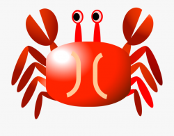 Crab Clipart Lobster - Crab Cartoon , Transparent Cartoon ...