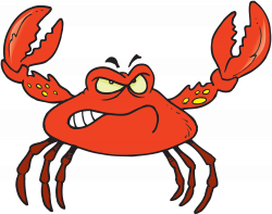 Crab Cartoon - Clip Art Library