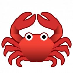 Crab Icon | Noto Emoji Animals Nature Iconset | Google