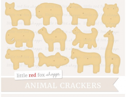 Animal Cracker Clipart ~ Illustrations ~ Creative Market