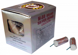 M-88 Silver Bomb Cracker | NCI, Inc. Indiana Fireworks Wholesale ...