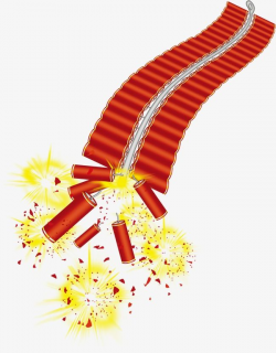 Firecrackers, Clipart, Spring, Chinese New Year PNG ...