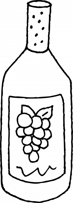 Bottle Clipart Colouring Free collection | Download and share Bottle ...