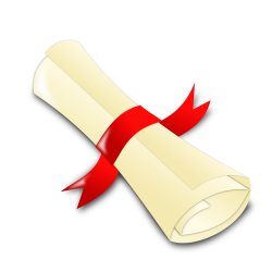OnlineLabels Clip Art - Graduation Icon