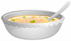 Soup And Crackers Clip Art