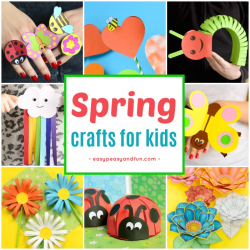 Spring Crafts for Kids - Art and Craft Project Ideas for All ...