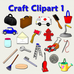 Download Craft Clipart Part 1 by Adorable Kinders®
