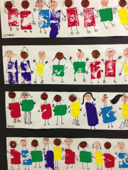 Apex Elementary Art: friends come in all shapes and sizes ...