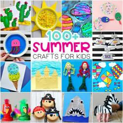 Easy Summer Crafts for Kids -100+ Arts and Crafts Ideas for ...