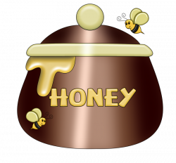 Honey To The Bee | Clip art, Jar and Food stickers