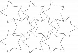 Download Printable Picture Of A Star With Template Small Paper Craft ...