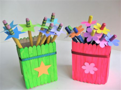 Super Cute (and Easy!) Back-to-School Pencil Crafts