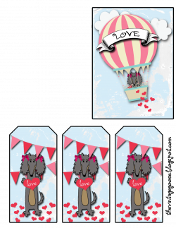 Free Valentine Card and Tags Printable, DIY, The Vintage Goose ...