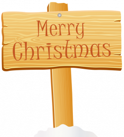 Merry Christmas Wooden Sign PNG Clip Art Image | Christmas crafts ...
