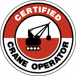 Crane Operator – Western Safety Sign