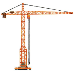 Hydraulic Construction Tower Crane Rental Service, In Pan ...