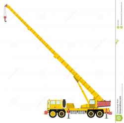Yellow mobile crane silhouette | Clipart Panda - Free ...