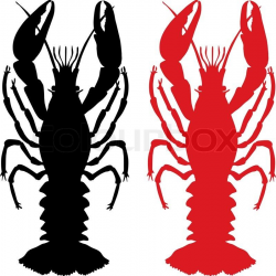 Free download Crawfish Silhouette Clipart for your creation. | mardi ...