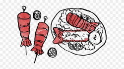 Clip Art Stock Crawfish Clipart Crayfish - Cartoon Cooked ...
