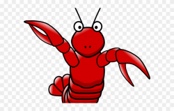 Crayfish Clipart Crawfish Beer - Cartoon Lobster Transparent ...